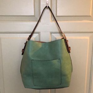 NEVER USED! Boutique Faux Leather Bucket Bag